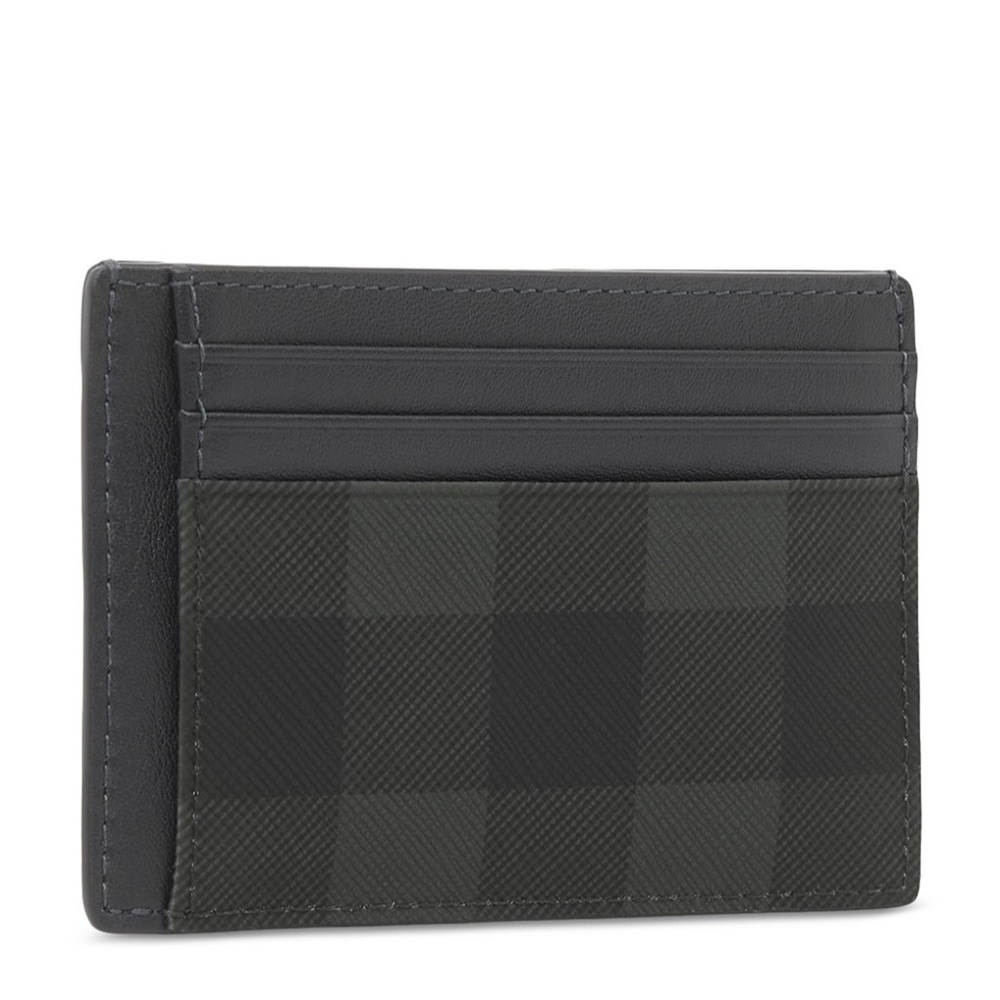 Burberry Chase Charcoal Check Wallet